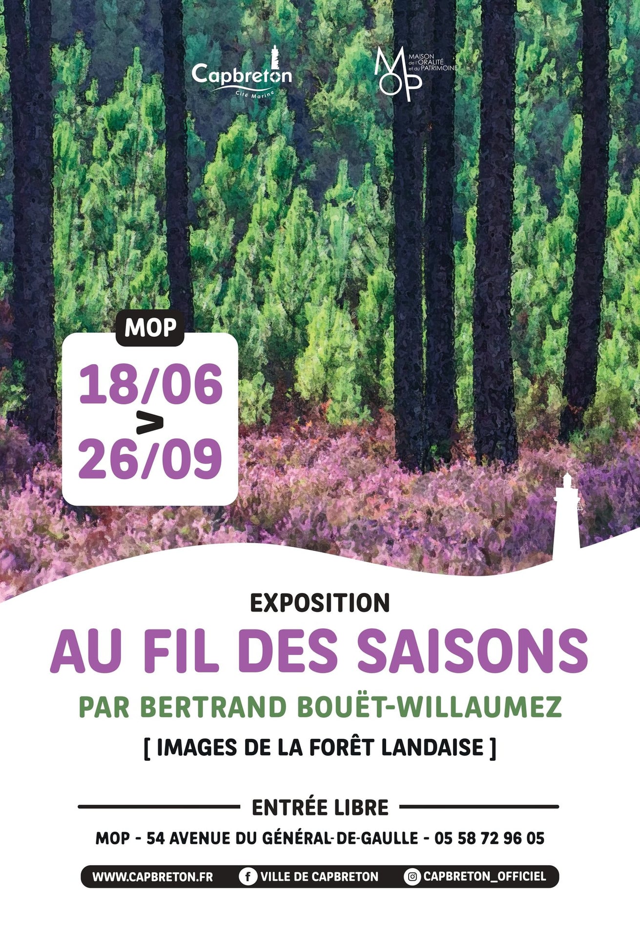 Vernissage exposition Au fil des saisons