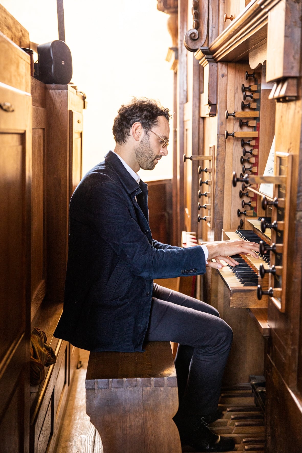 Mai Musical de Meursault - Benjamin Alard, orgue  : « Le clavier bien tempéré, premier cahier - extraits », Jean Sébastien Bach
