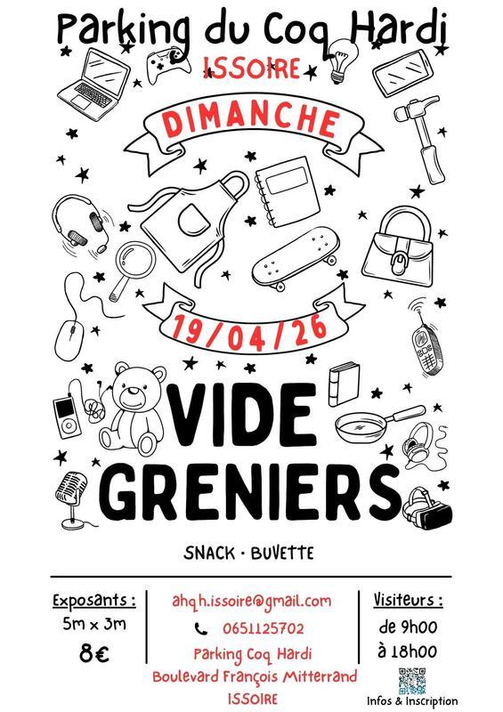 Vide-greniers ahqh 2026