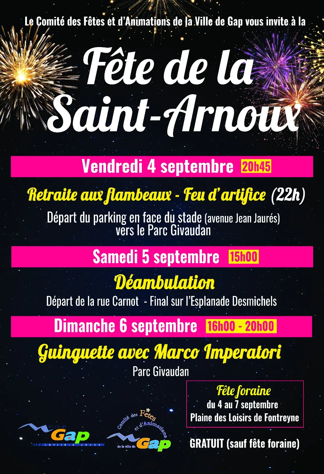 Fête de la St Arnoux
