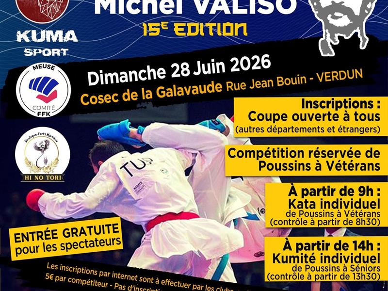 Coupe Michel Valiso 15 ieme édition