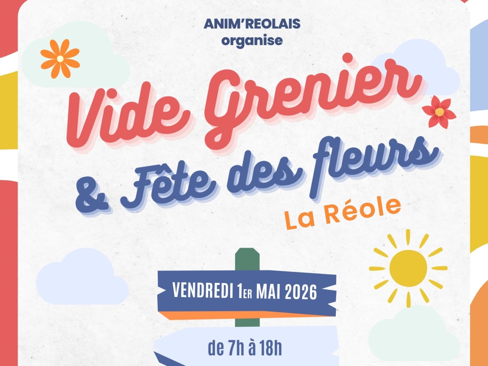 Vide-grenier et Fête des fleurs