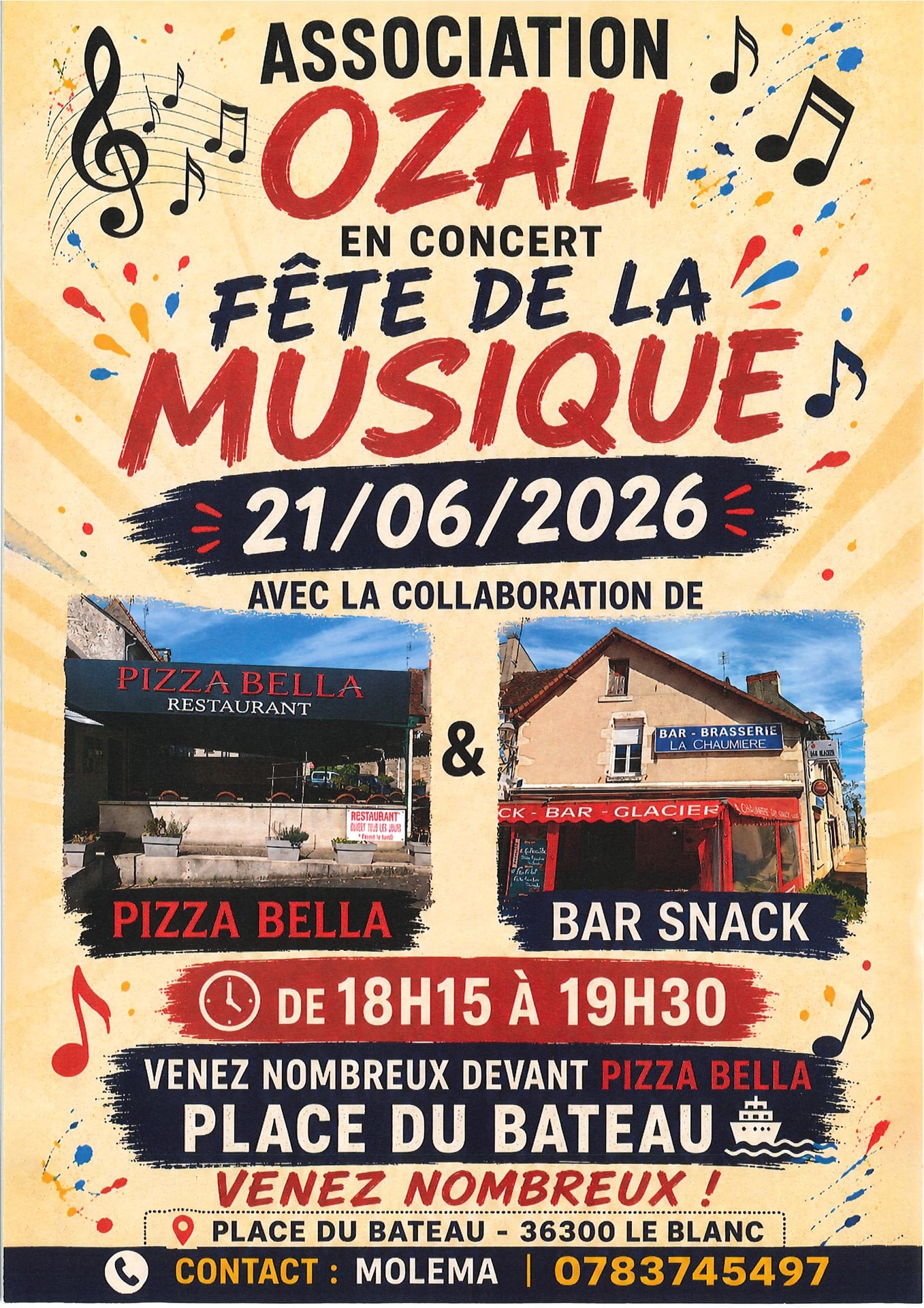 Fête de la musique avec Ozali
