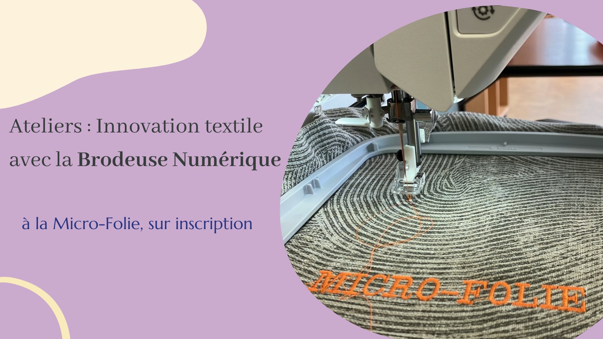 Formation brodeuse Numérique