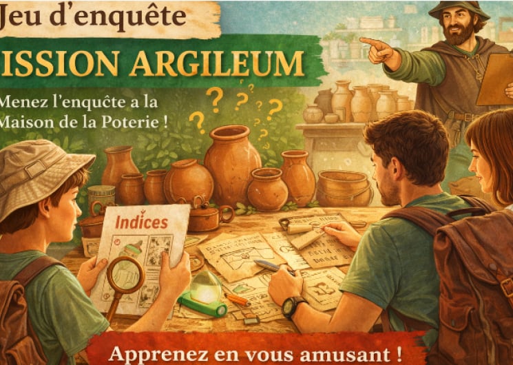 JEU D’ENQUÊTE MISSION ARGILEUM