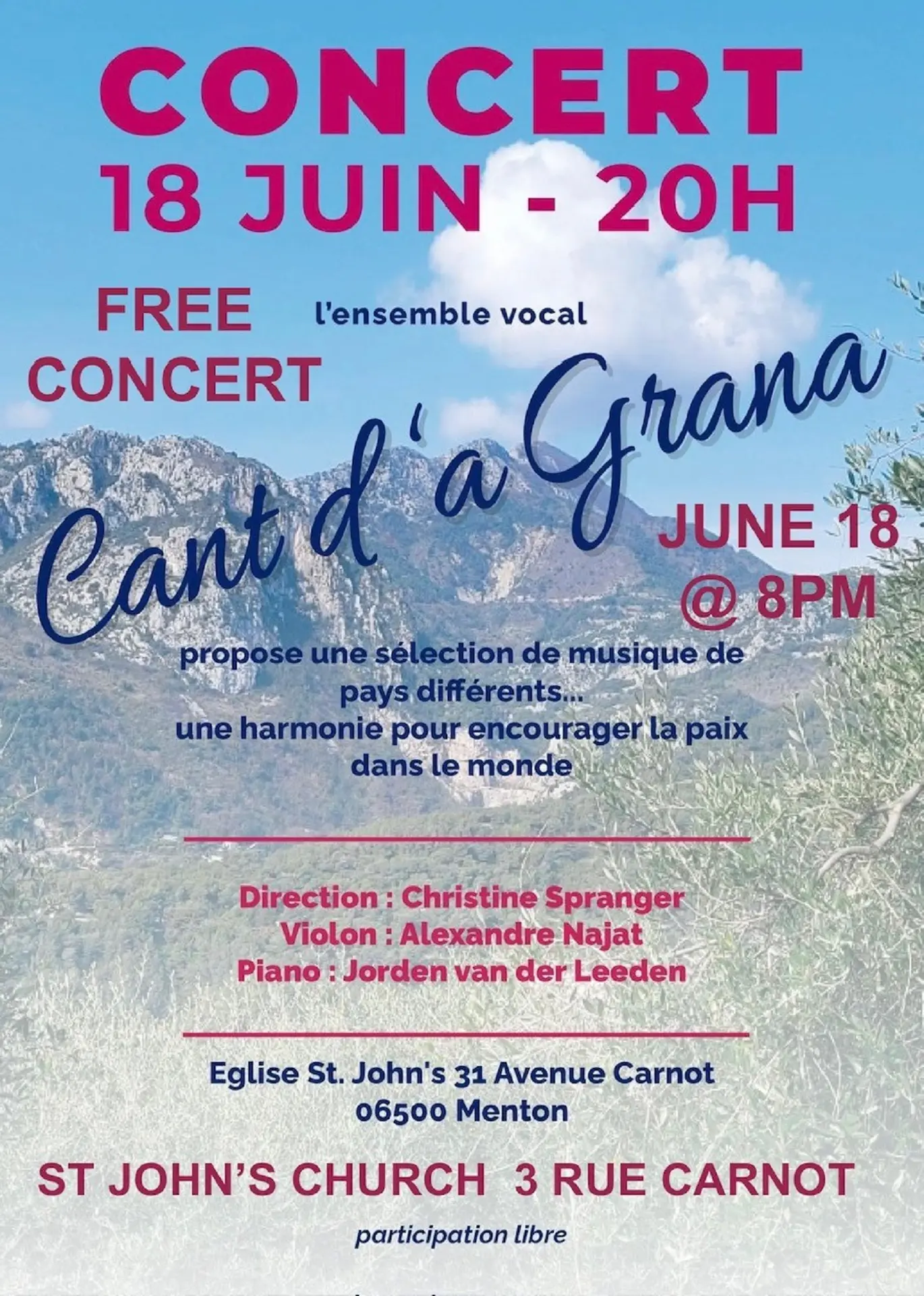 Concert gratuit