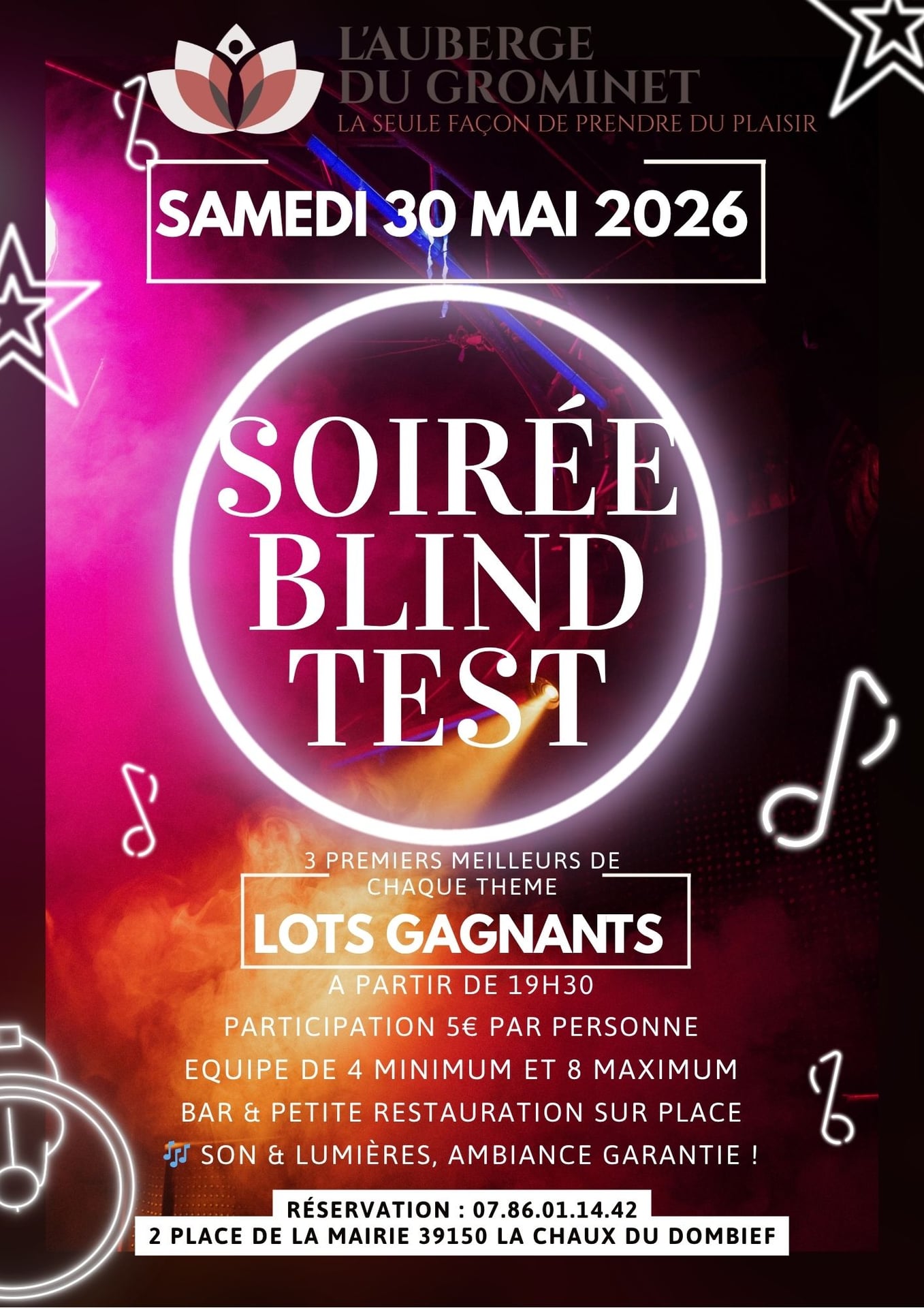 Soirée Blind Test