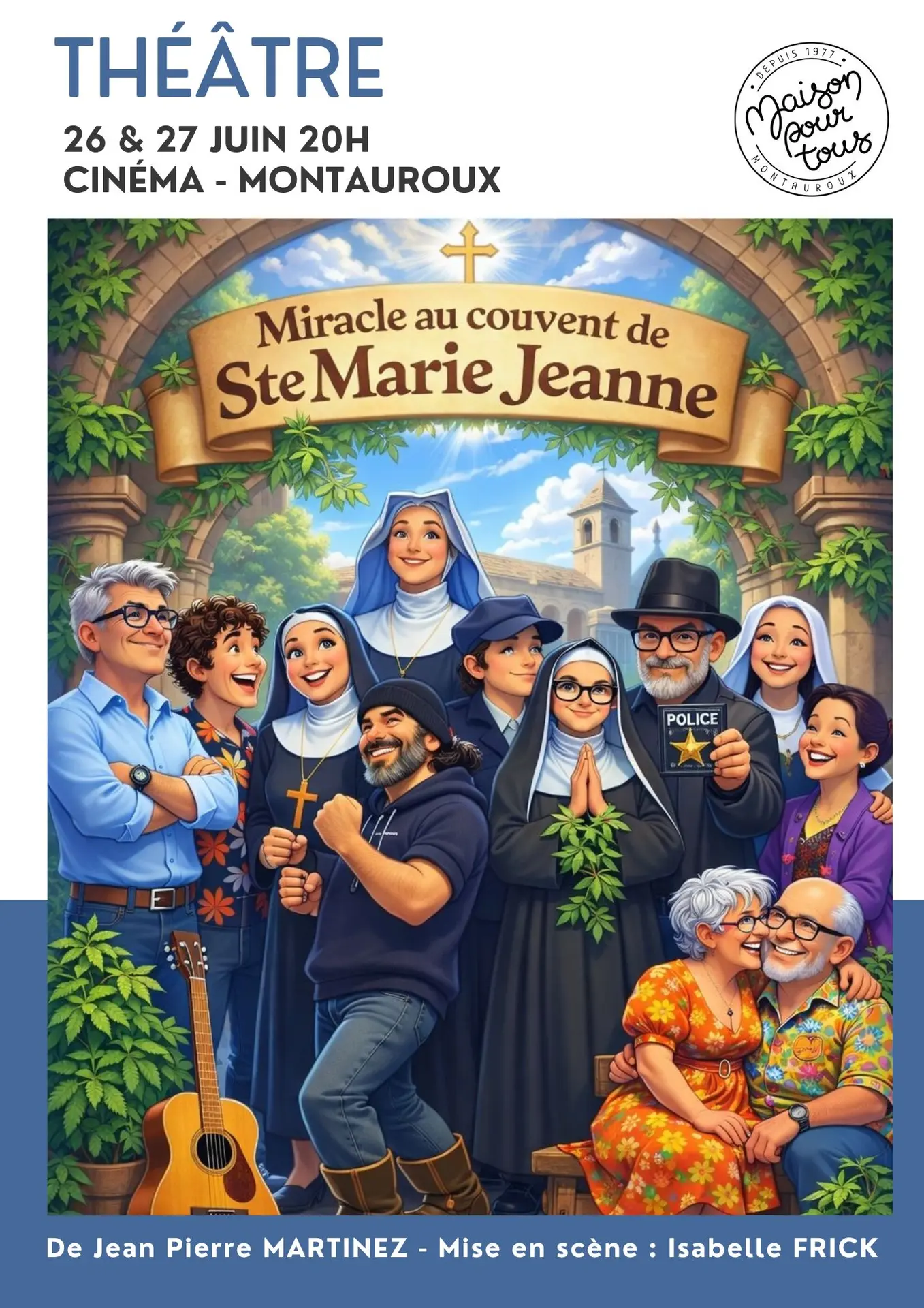 Théâtre "Miracle au couvent de Sainte-Marie-Jeanne"