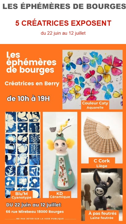 Exposition de 5 Créatrices