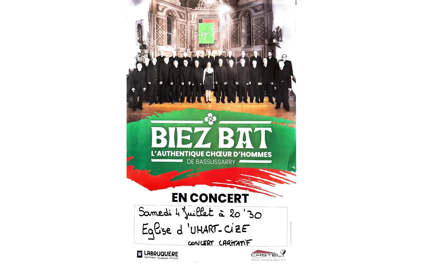 Choeurs basques d'hommes Biez Bat