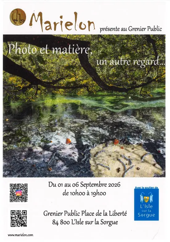 Exposition de Marielon - "Photo et matière, un autre regard..."