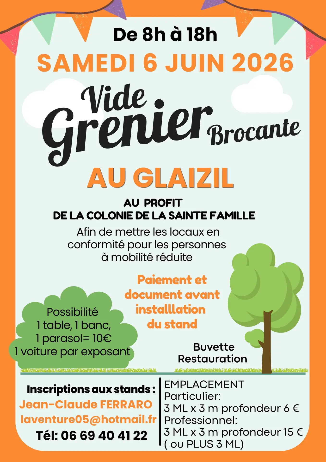 Vide grenier - Brocante