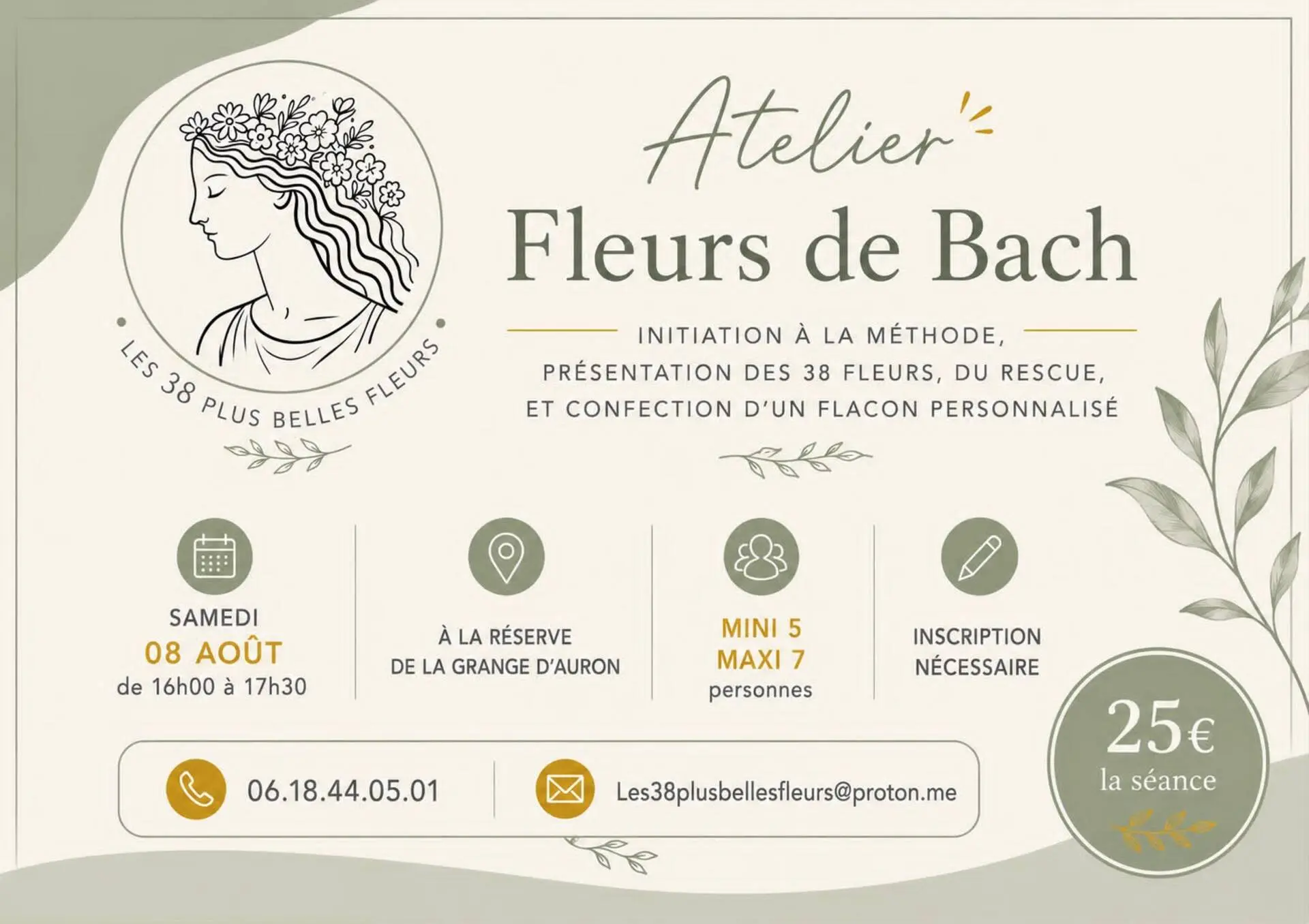 Ateliers Fleurs de Bach