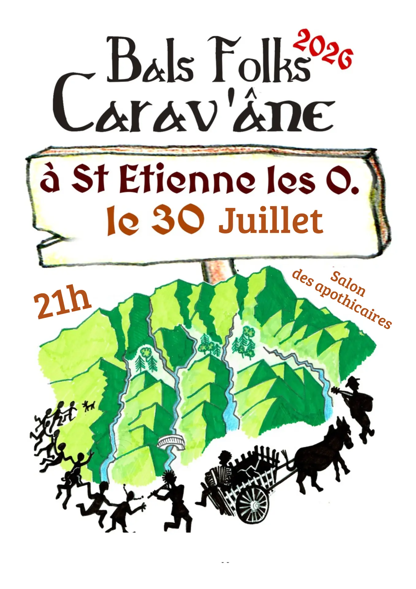 Festival Au Gré Du Vent - "Carav'âne" - BAL FOLK