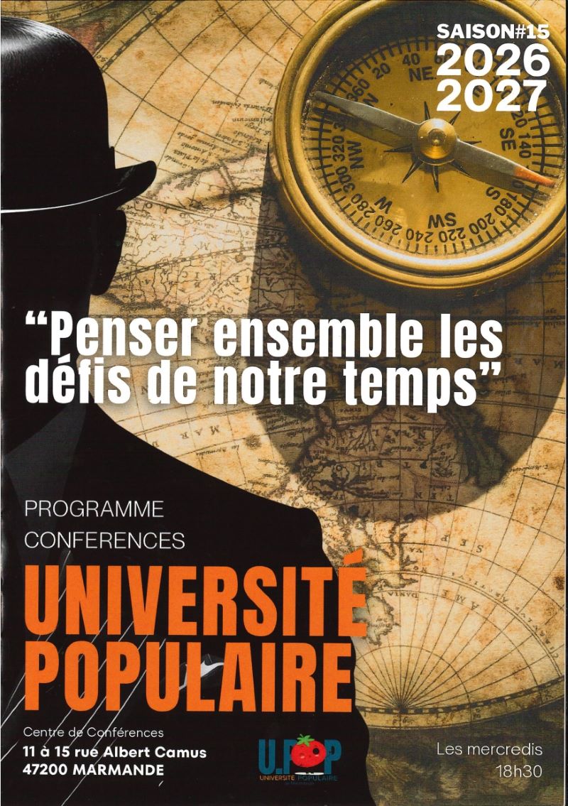 Conférence UPOP "Les Mauriac, plongée dans l'intimité d'une familiale française" par Philippe BAUDORRE