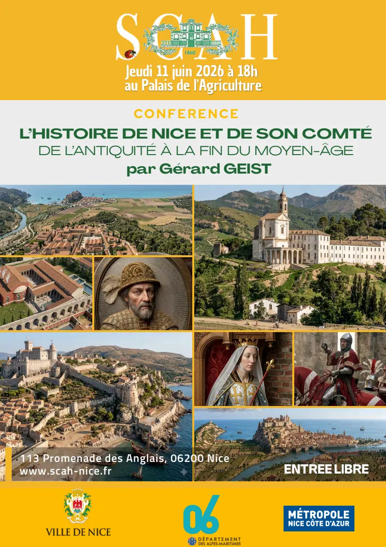 L'histoire de Nice et de son Comté, de l'Antiquité à la fin du Moyen-Age