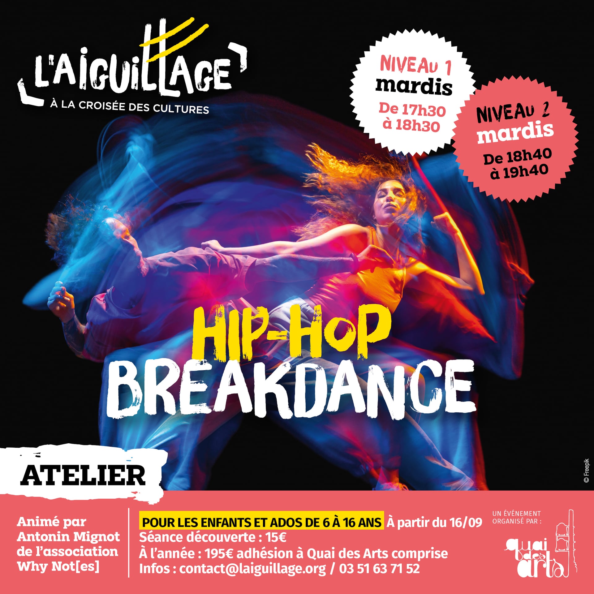 Atelier Hip Hop Breakdance