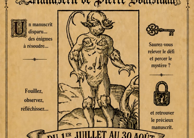 Escape Game: à la recherche du manuscrit de Boaistuau