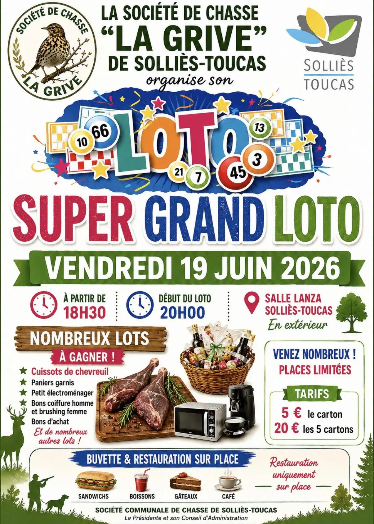 Grand loto de la Grive