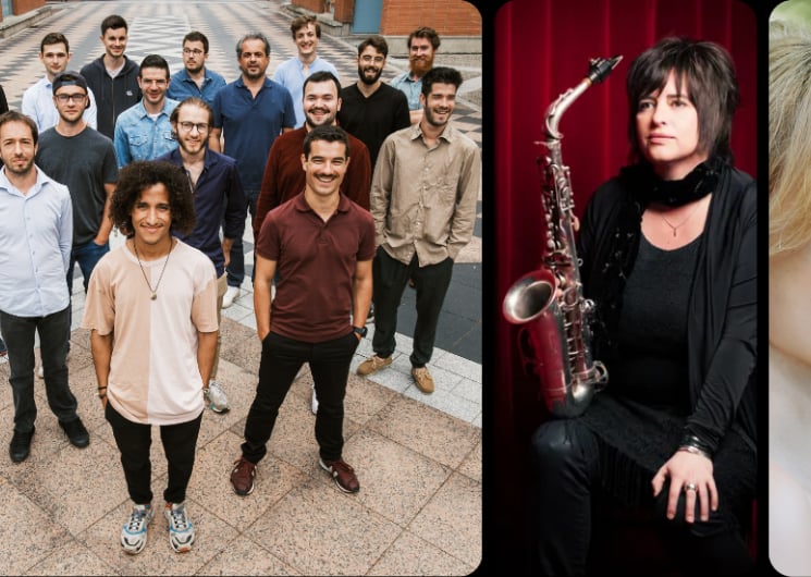 FESTIVAL JAZZ EN COMMINGES : L’AUTRE BIG BAND & GERALDINE LAURENT & LUCILE RENTZ