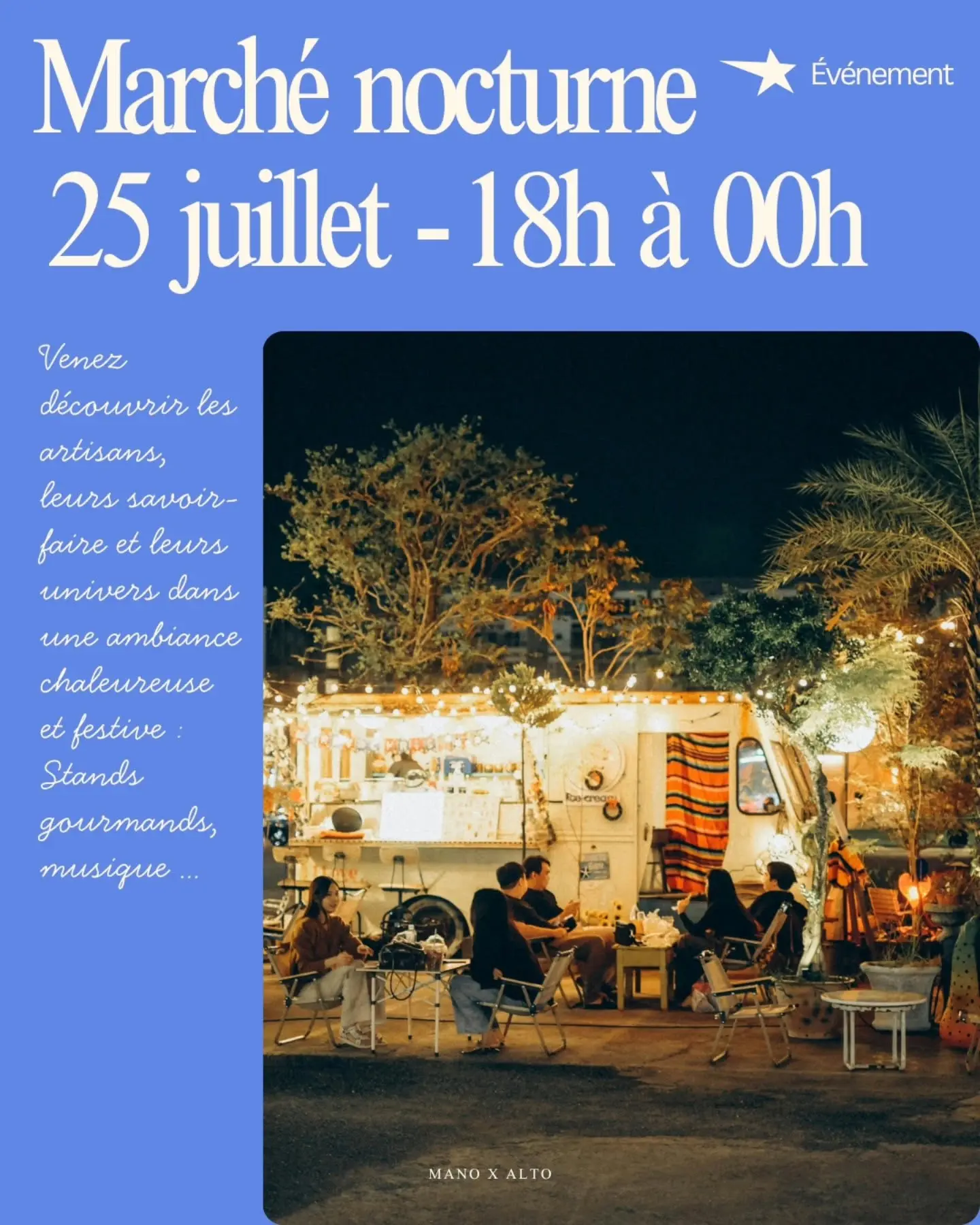 Marché nocturne