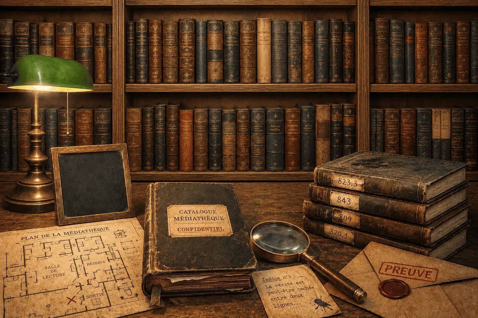 Escape Game à la médiathèque