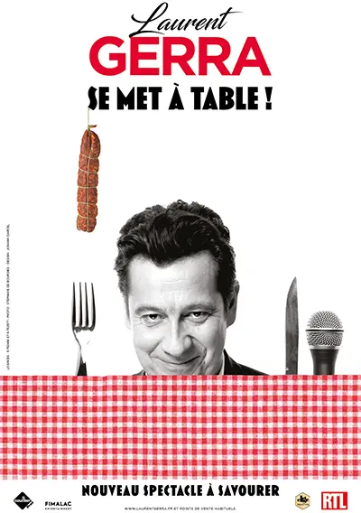 Spectacle - "Laurent Gerra se met à table! "