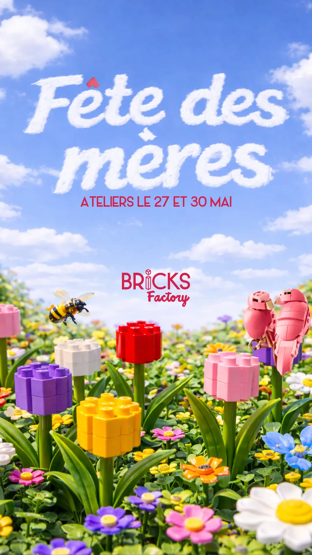 Atelier Fête des mères chez Bricks Factory