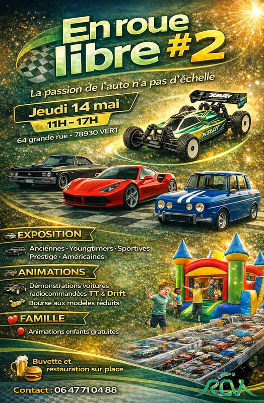 Bourse voitures miniatures - en roue libre