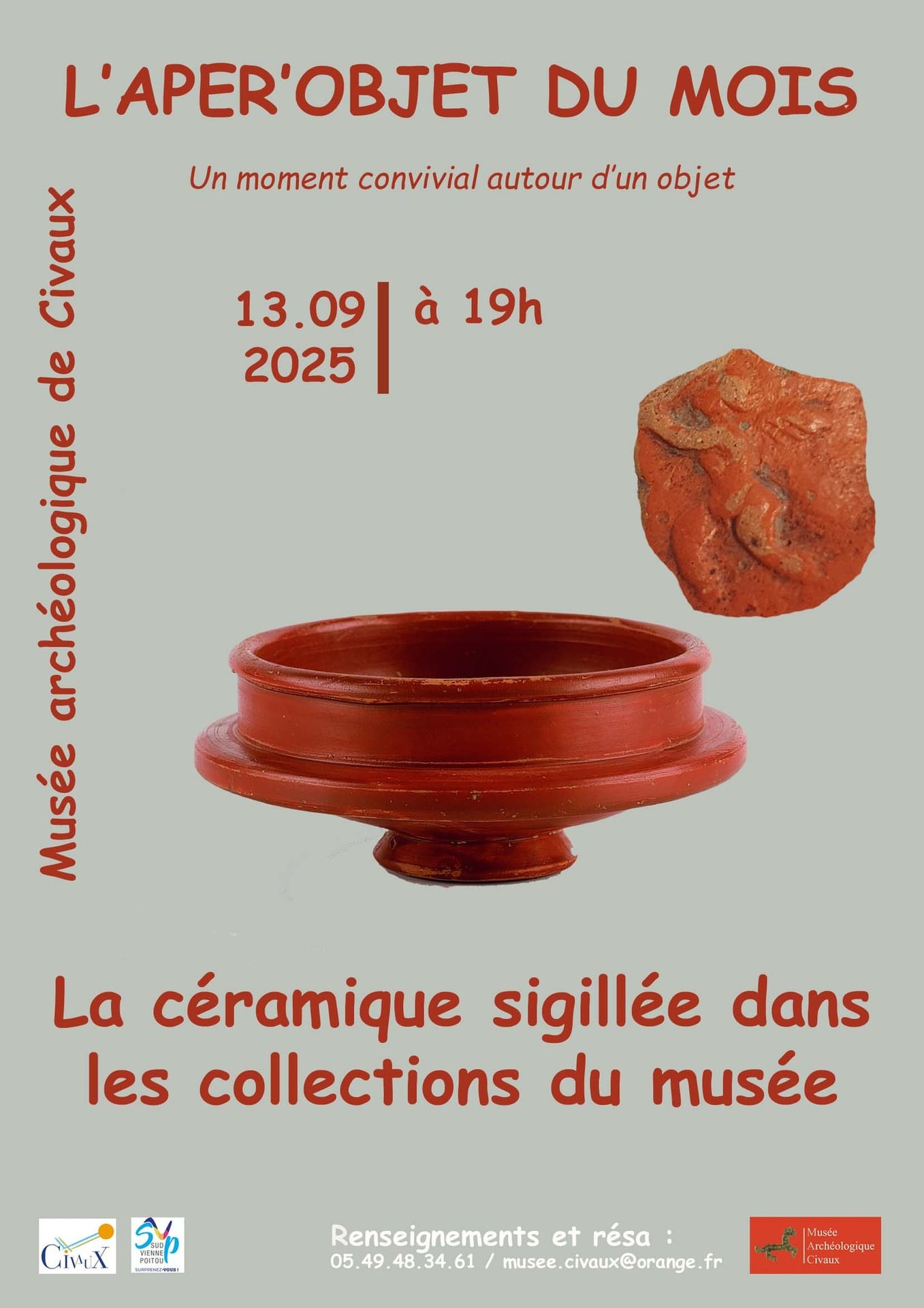 Apér'objet du mois "Le commerce à l'époque romaine dans les collections du musée"
