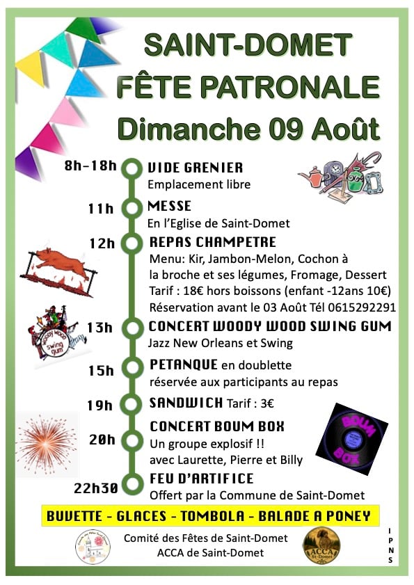 Fête Patronale de Saint-Domet