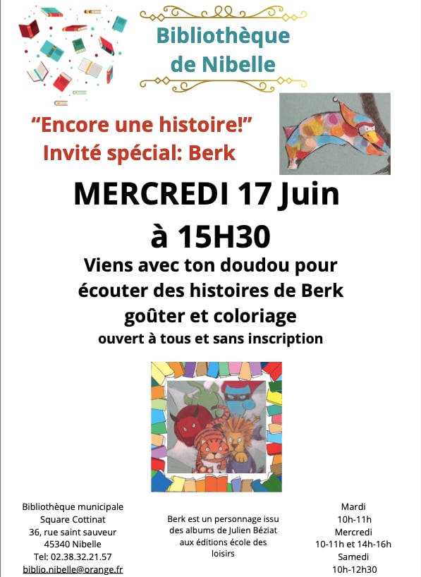 “Encore une histoire!” - Invité spécial : Berk