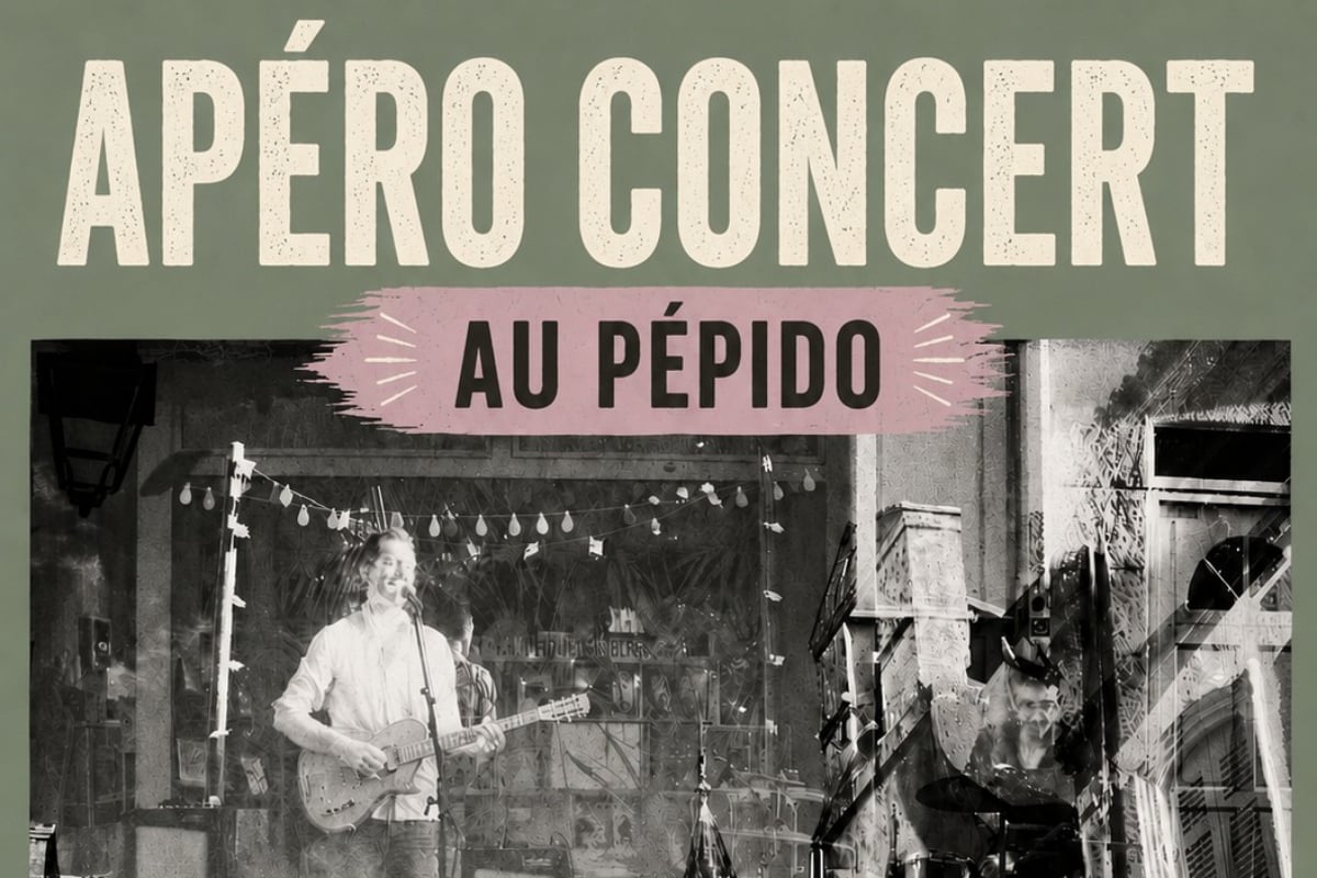 Apéro concert au Pépido