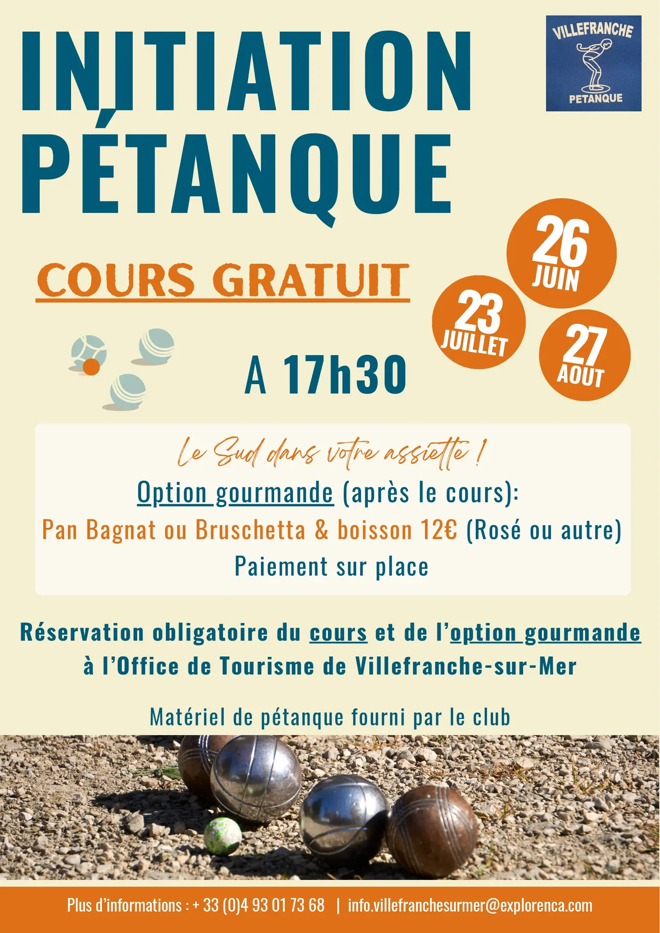 Initiation Pétanque