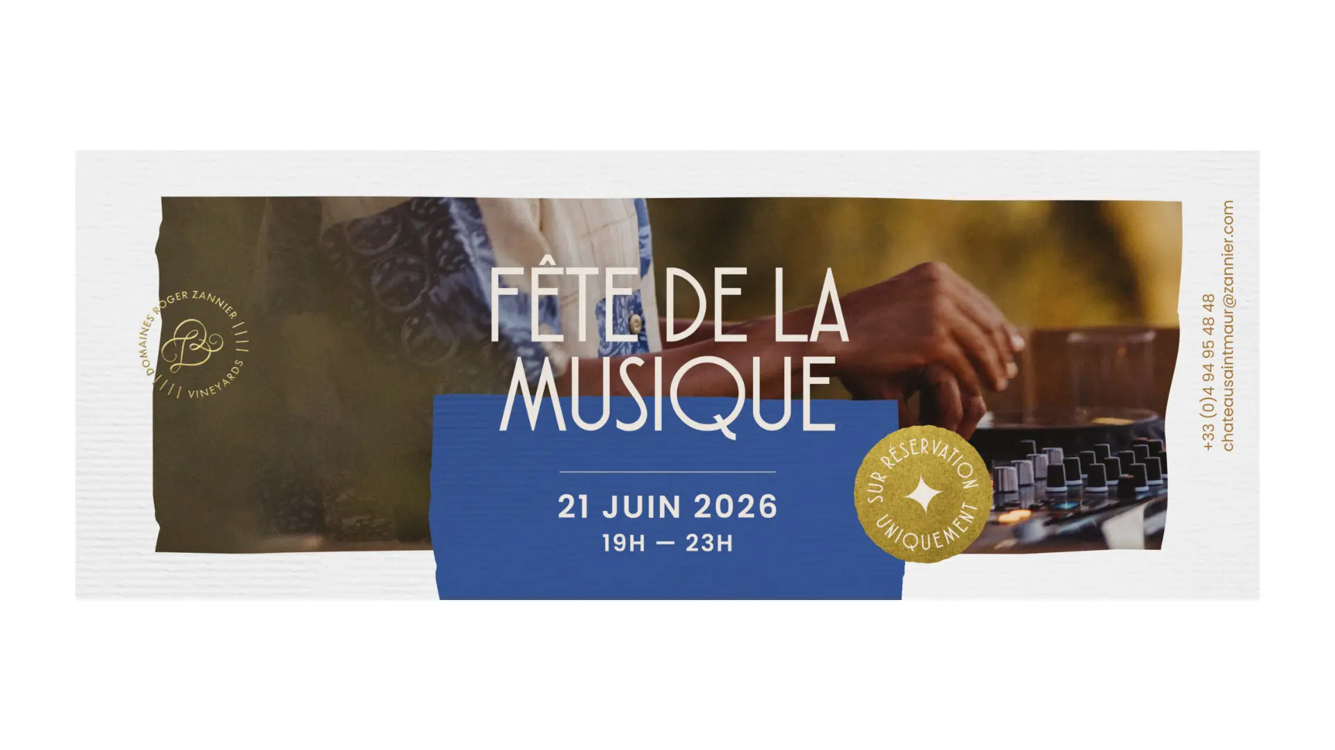Fête de la musique au Château Saint-Maur