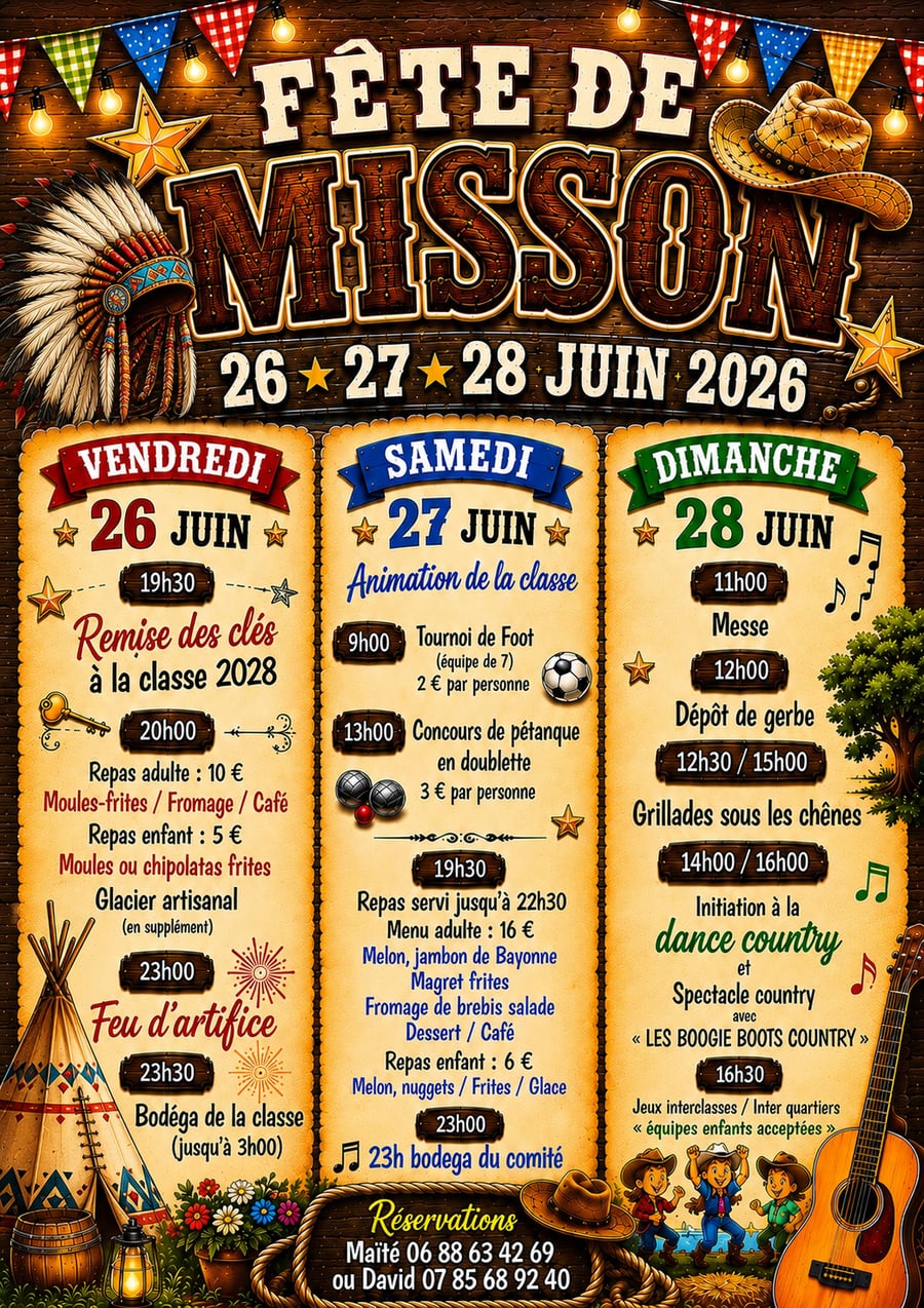 Misson en fêtes