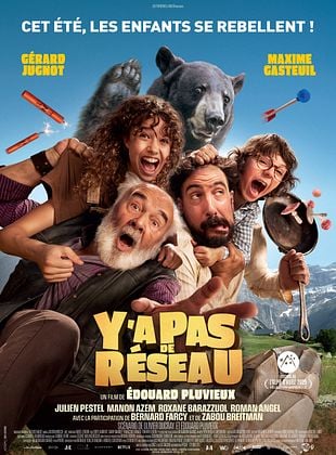 Séance de cinéma en plein air