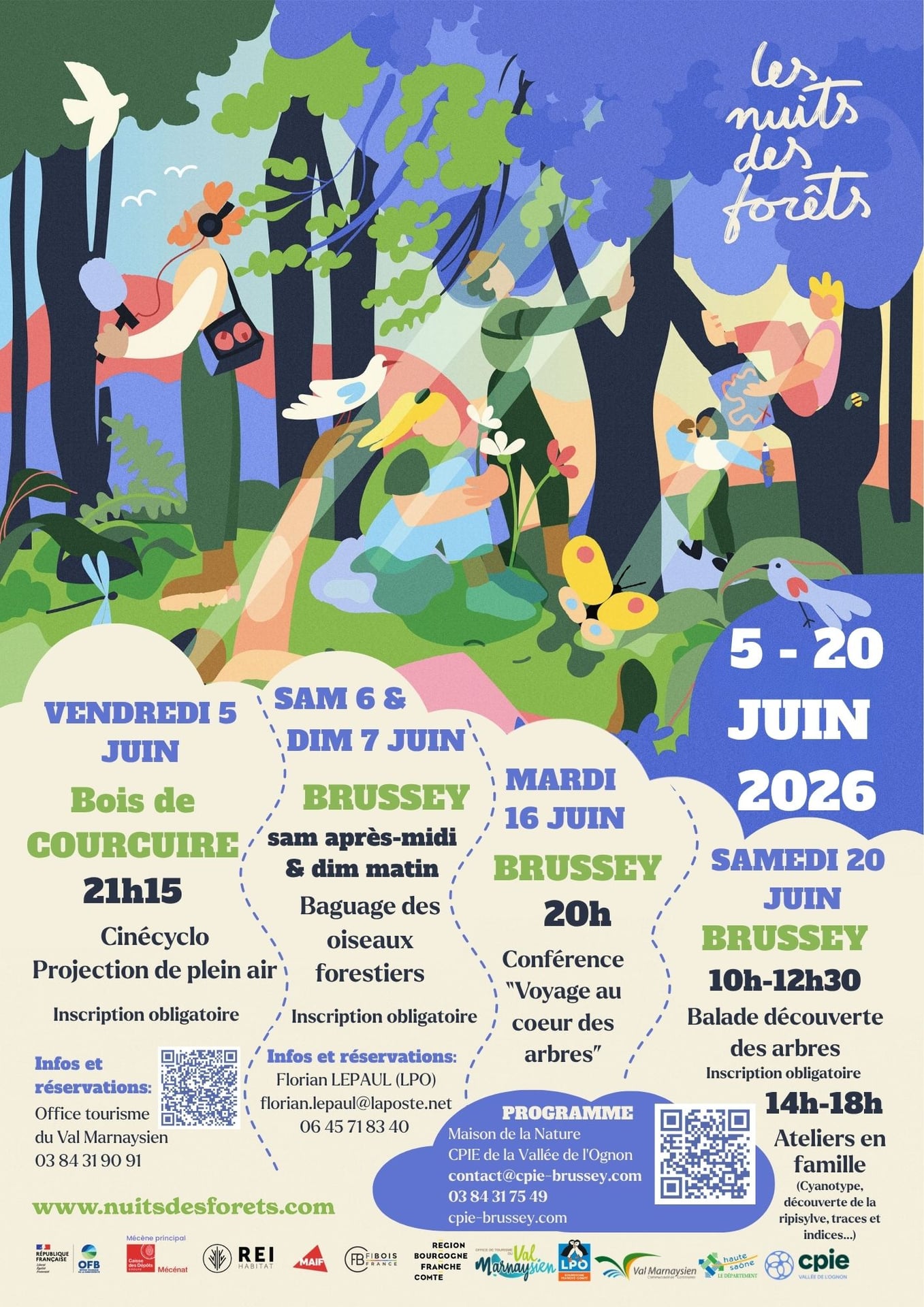 Les Nuits des Forêts : Baguage des oiseaux forestiers