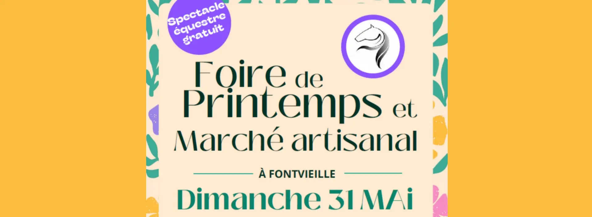 Foire de Printemps et Marché artisanal