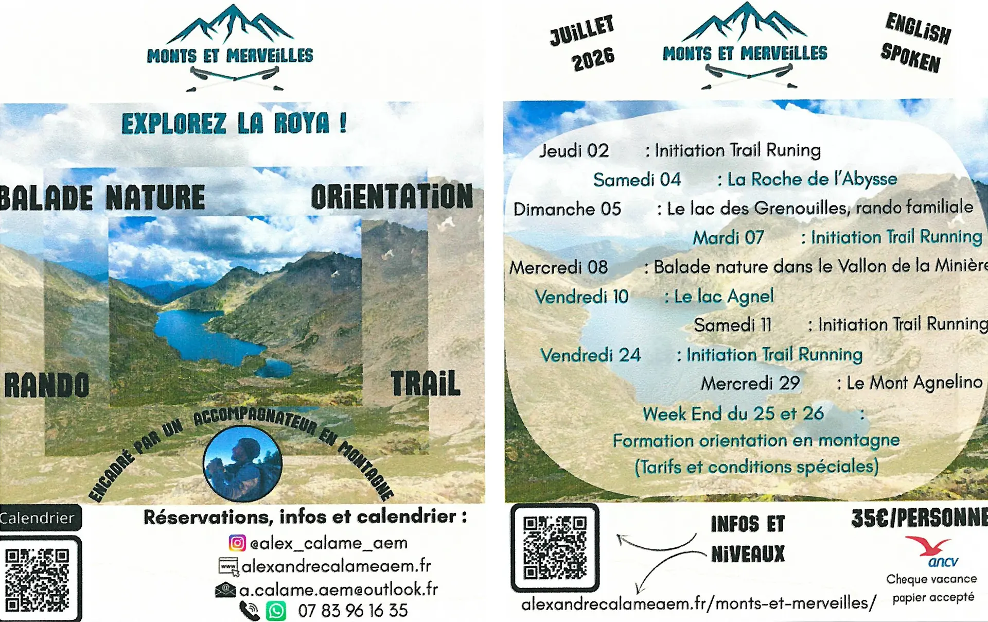 Explorez la Roya ! Balades nature tous niveaux