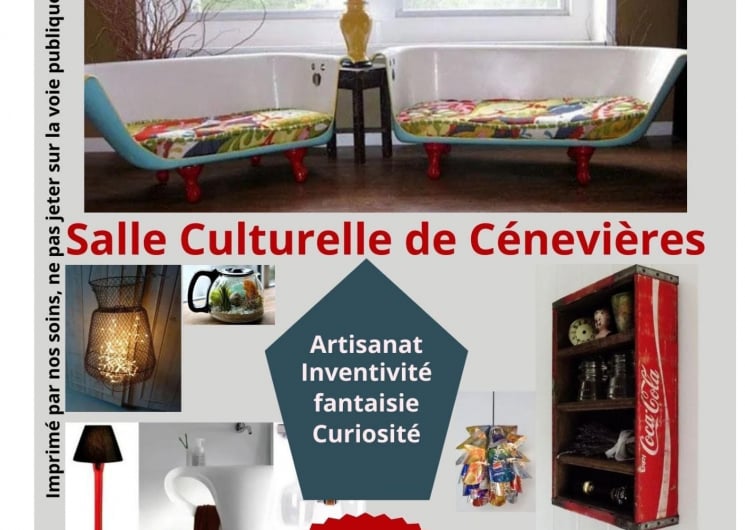 Marché aux objets détournés et recyclage