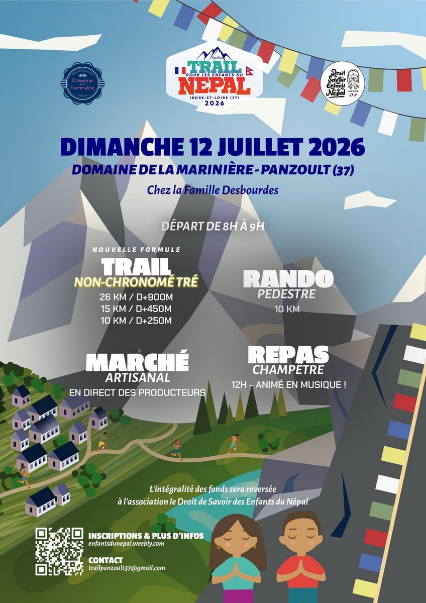 Trail pour les enfants du Népal