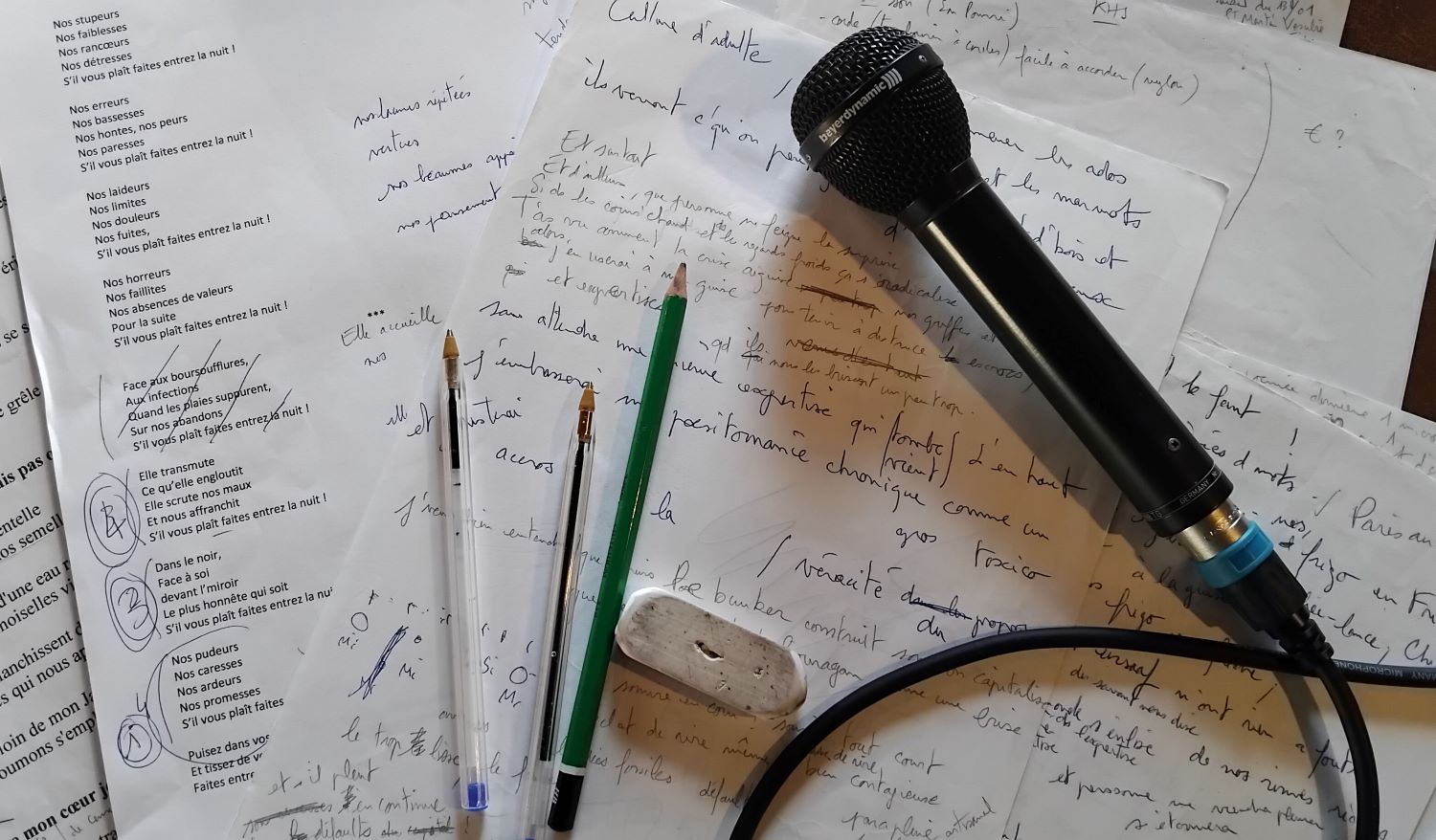 Atelier de découverte du Slam avec Bruno Viougeas (L’Envoûtante)