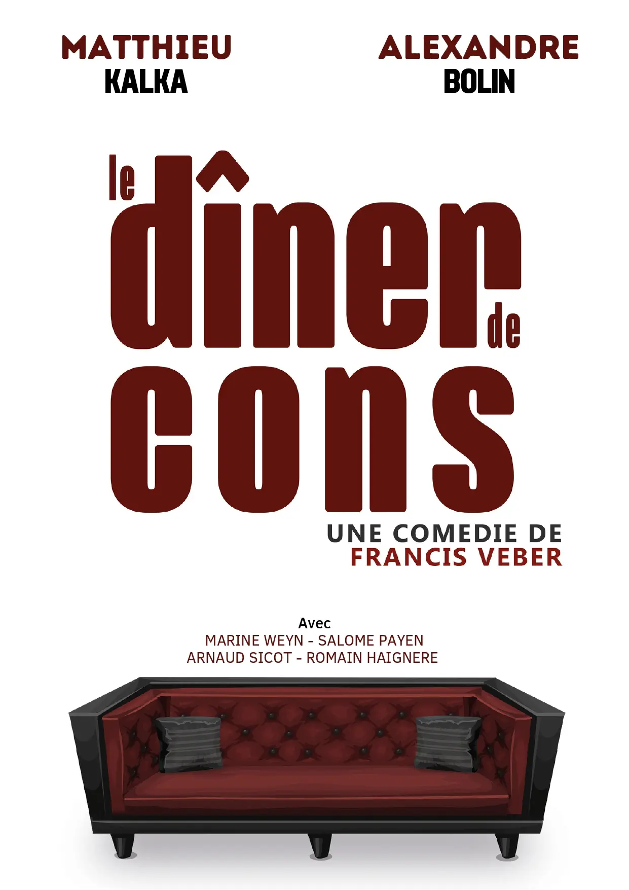 Théâtre - Le diner de cons