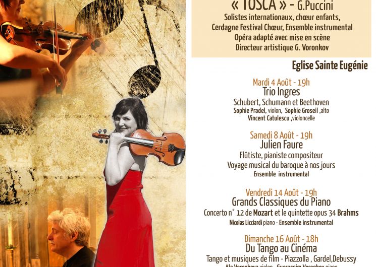 SAILLAGOUSE EN CONCERT – GRANDS CLASSIQUES DU PIANO.