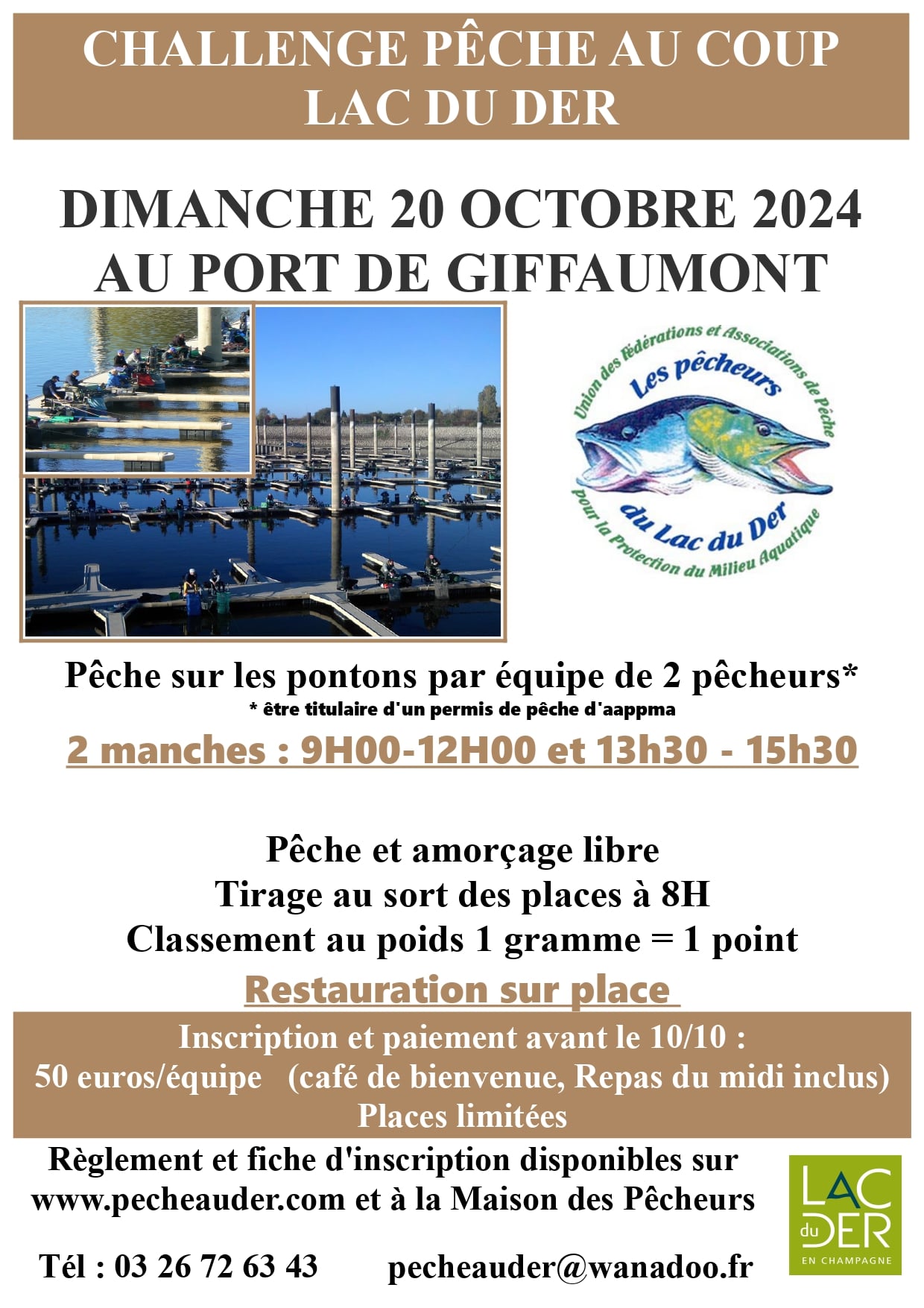 Challenge de pêche au coup