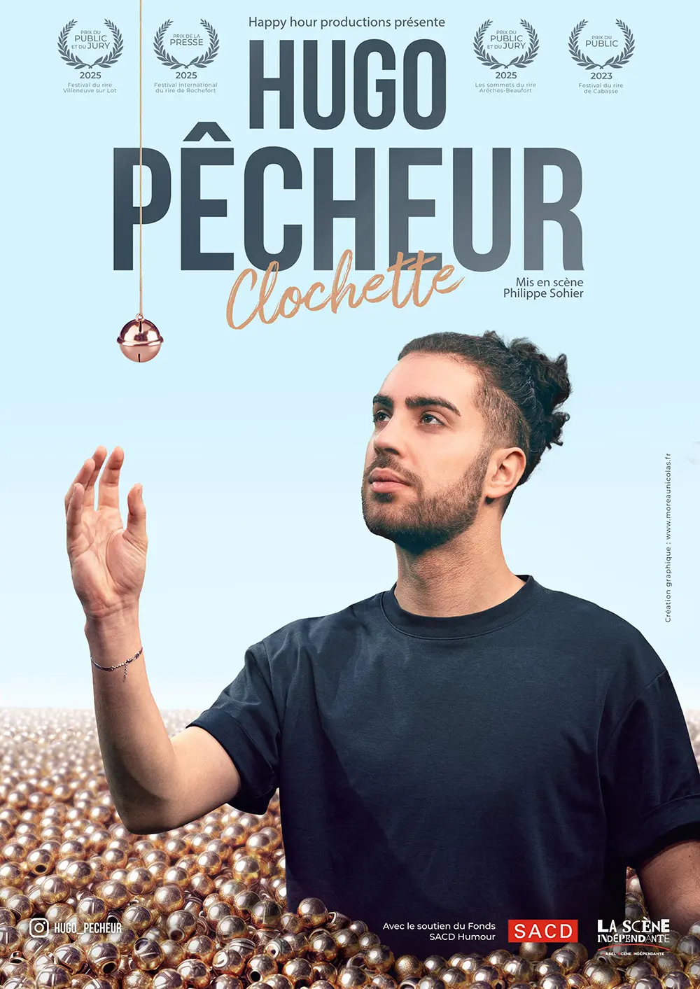 Spectacle - Hugo Pêcheur "Clochette"