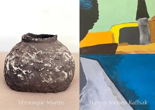 Exposition : Véronique Martin et Hanns-Jochen Kaffsack - sculptures et peintures | Art et Vin