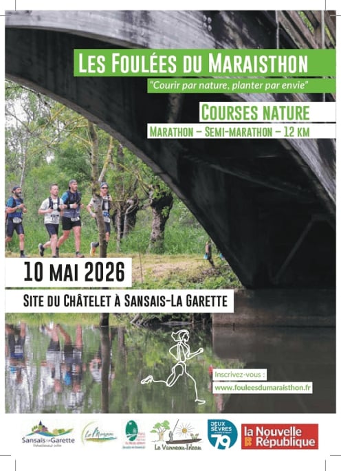 Course "Les Foulées du Maraisthon" à Sansais-La Garette