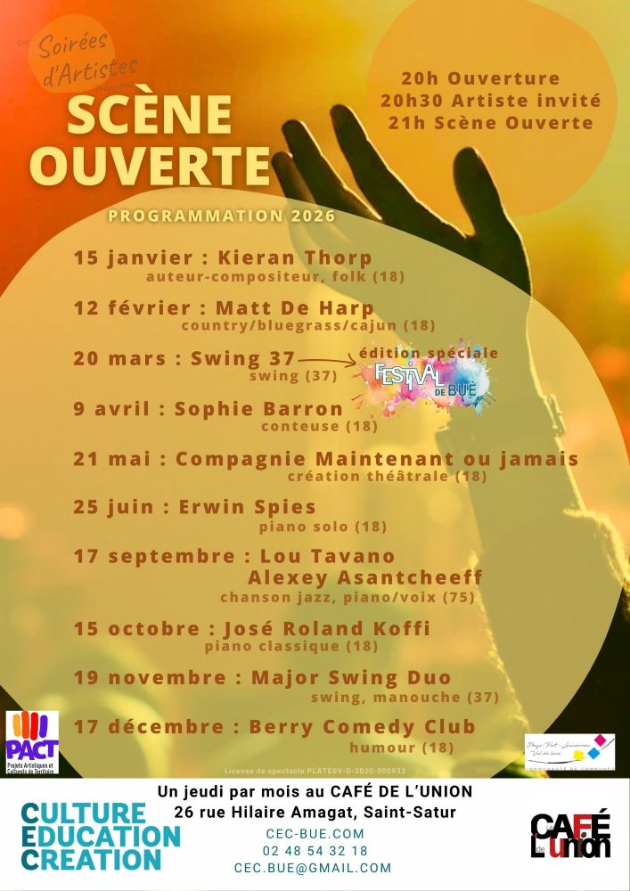 [SCÈNE OUVERTE] Lou Tavano et Alexey Asantcheeff